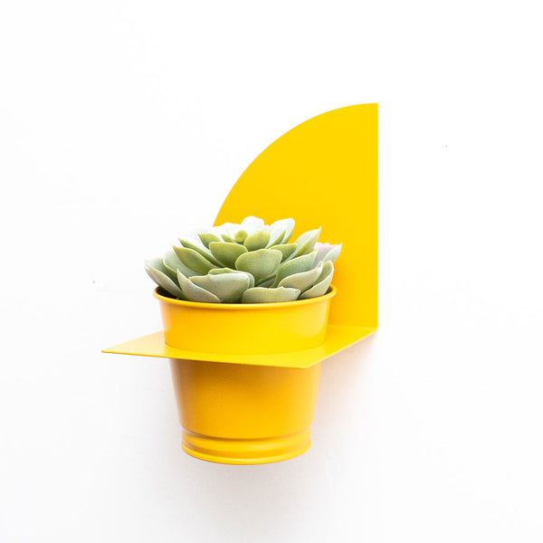 Arc Planter | Mustard Yellow