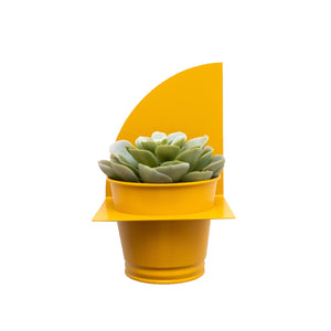 Arc Planter | Mustard Yellow