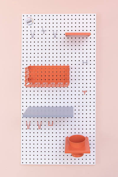 The 100 Pegboard (White)