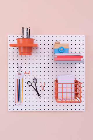 The 50 Pegboard (White)